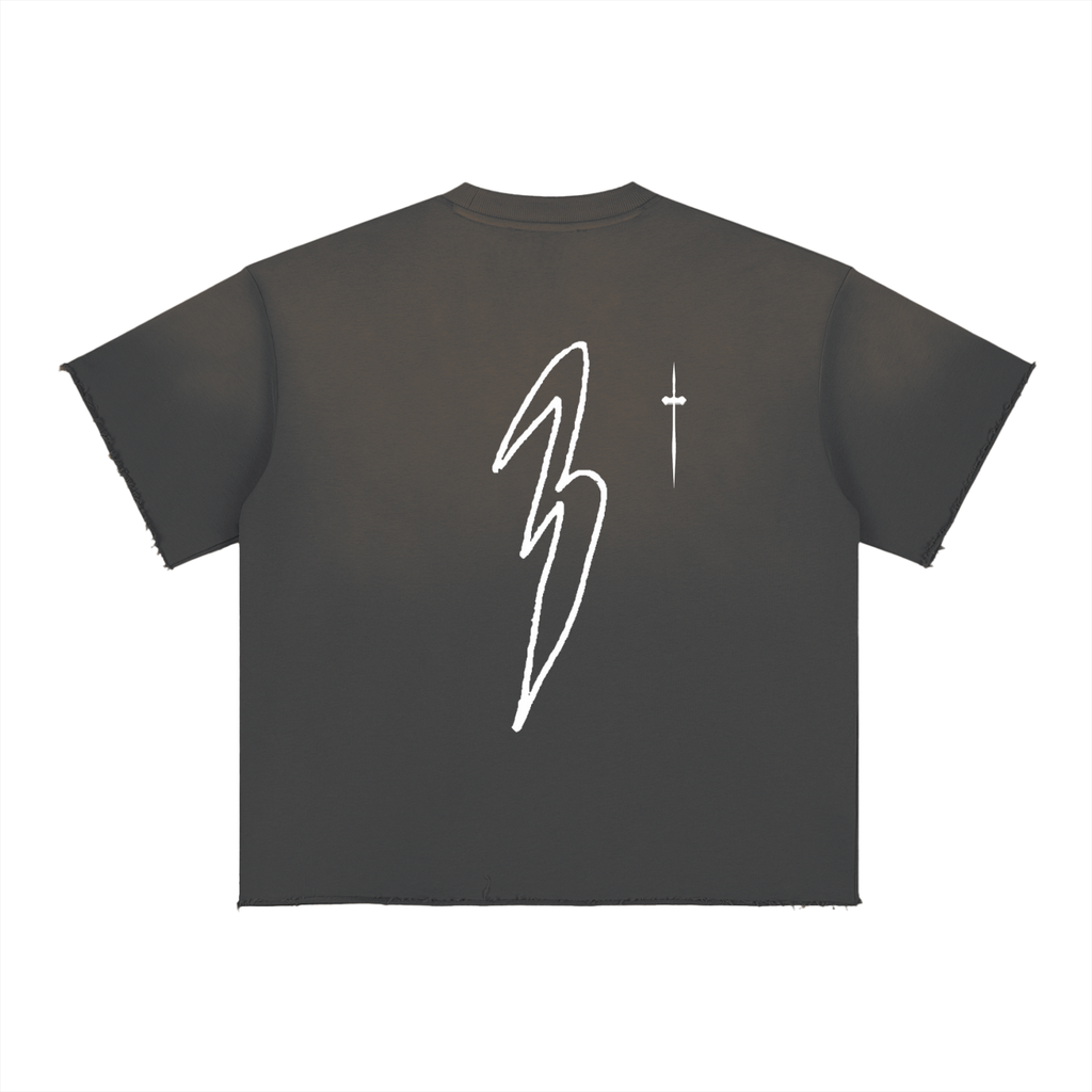 Xiv Raw Edge Tee
