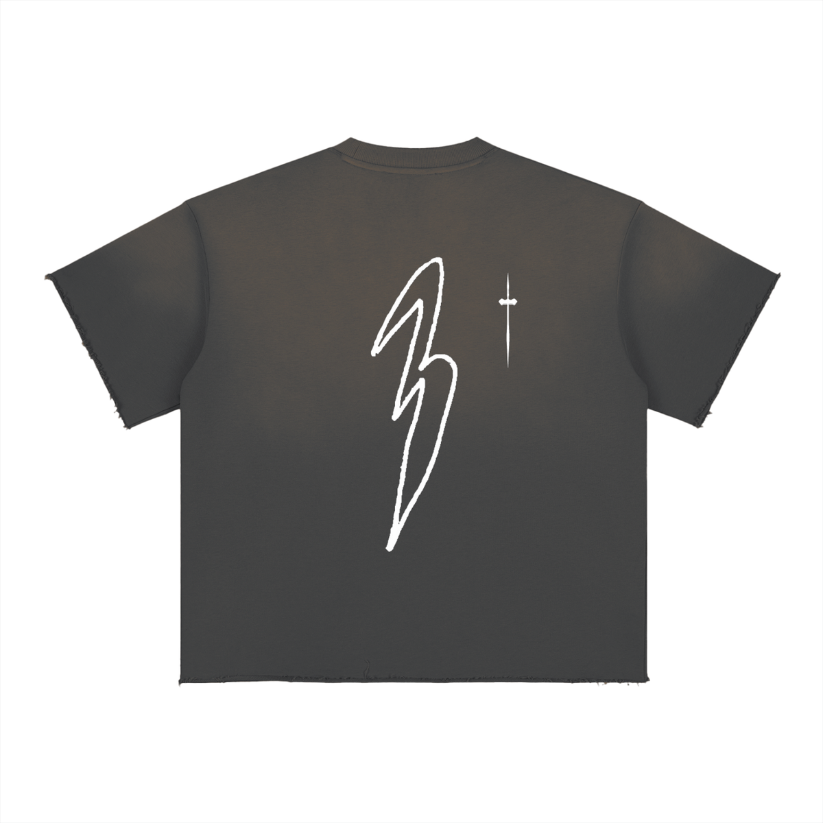 Xiv Raw Edge Tee