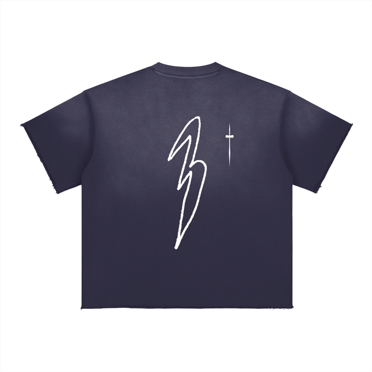 Xiv Raw Edge Tee