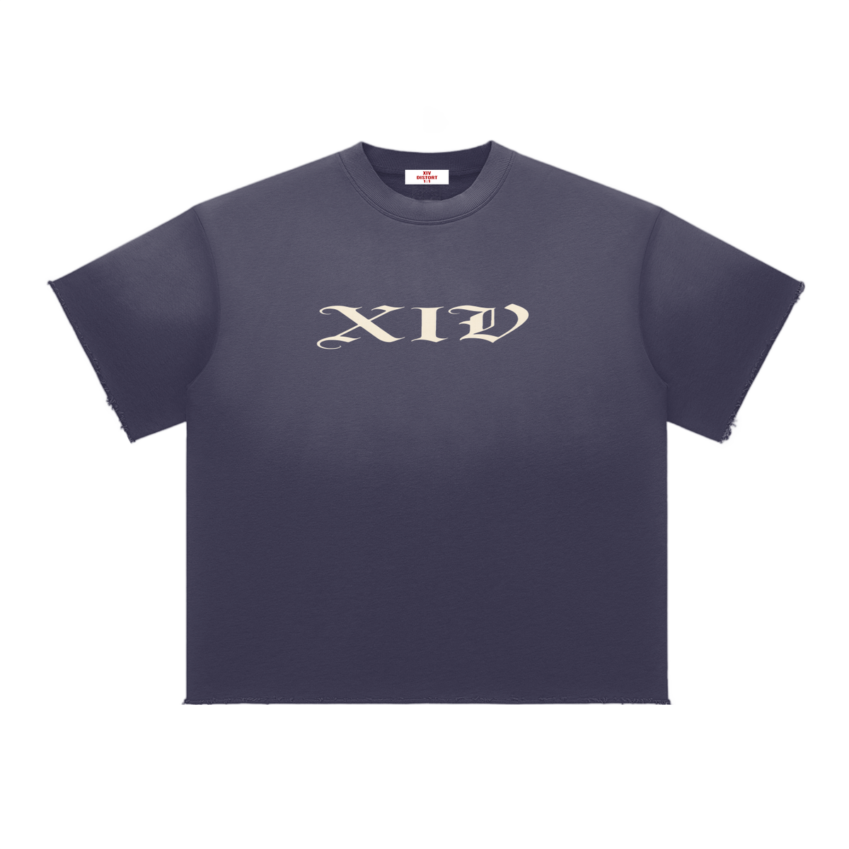 Xiv Raw Edge Tee
