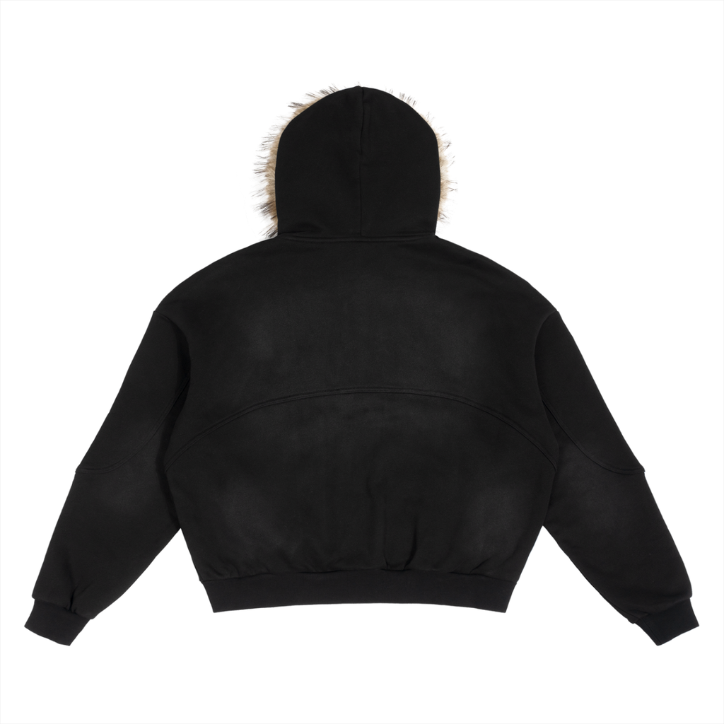 Xiv Fur Hoodie