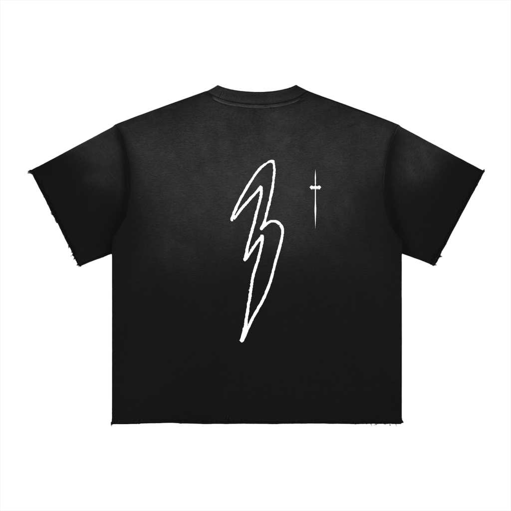 Xiv Raw Edge Tee