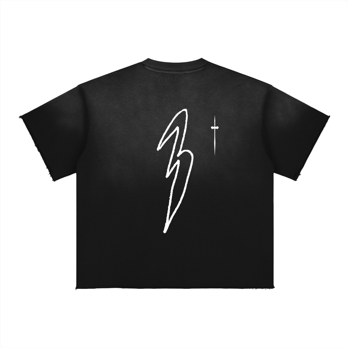 Xiv Raw Edge Tee