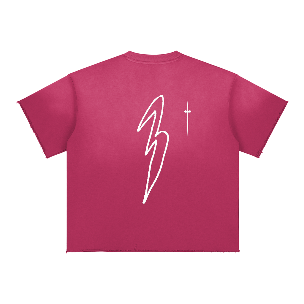 Xiv Raw Edge Tee