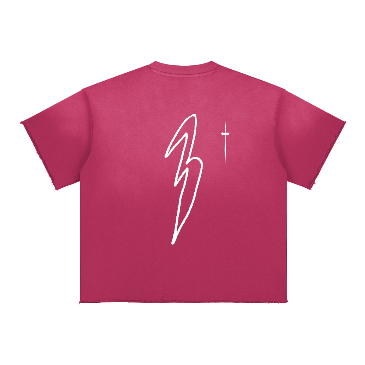 Xiv Raw Edge Tee
