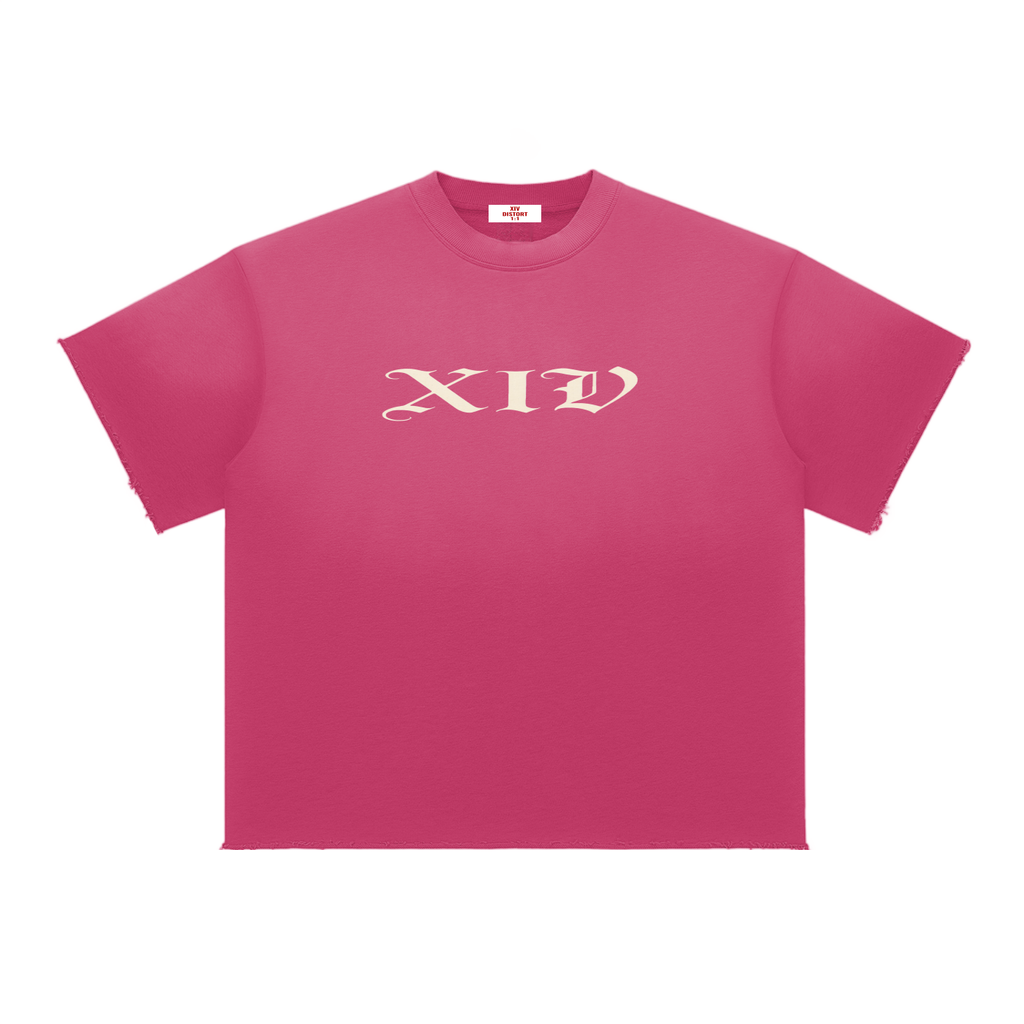 Xiv Raw Edge Tee